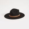 Faux Suede Fedora Hat - Image 4