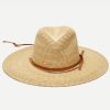 Straw Hat With Leather Tie - Image 2