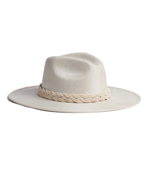 Braided Trim Fedora Hat - Image 4