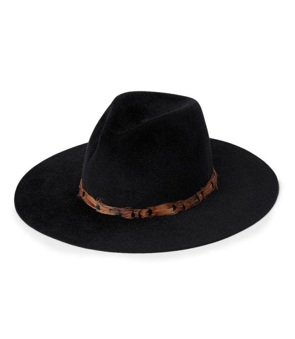 Feather Band Velour Hat - Image 5