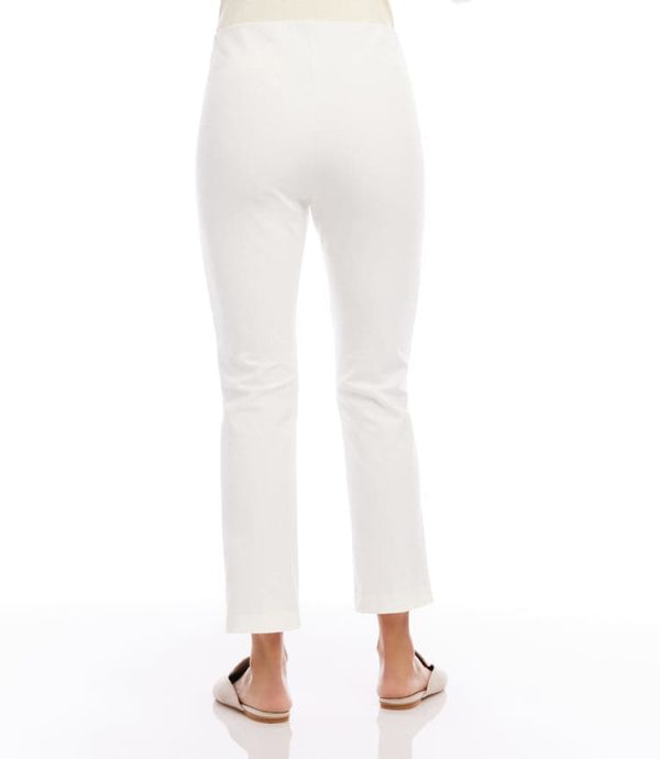 Cropped Pintuck Pants - Image 3