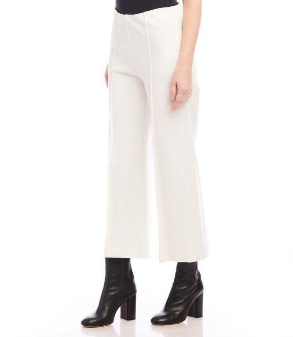 Pintuck Wide Leg Pants - Image 3