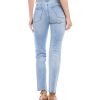 Raw Hem Straight Jeans - Image 4