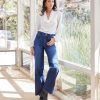 Full Length Wide Leg Jeans